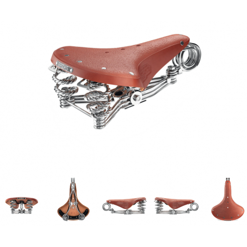 BROOKS ENGLAND B33 彈簧真皮座位 - 英國人手製造